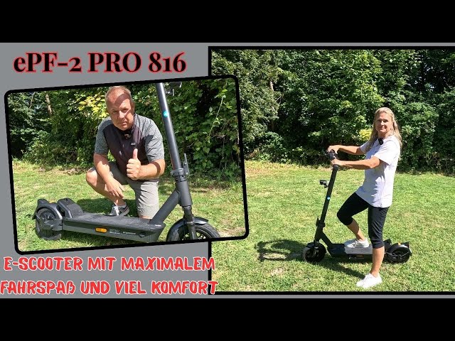 ePowerFun * ePF-2 PRO 816 * What can the new scooter do? #escooter #practicaltest #scootertest