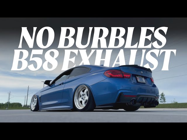 BMW F32 440 STAGE 2+ (NO BURBLES TITANIUM EXHAUST)