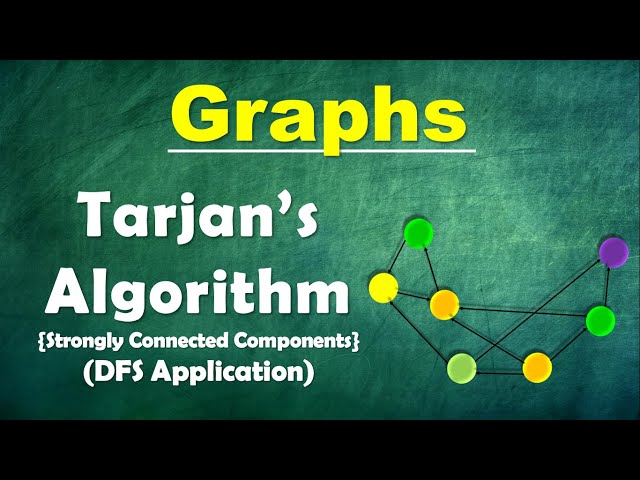 Tarjan's Algorithm - Strongly Connected Components | Graph #14
