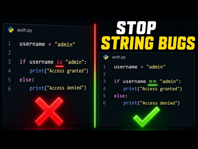 15 Python String Mistakes Every Beginner Makes
