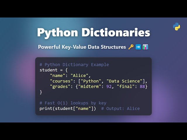 Python Dictionaries for Beginners: Key-Value Pairs Explained!