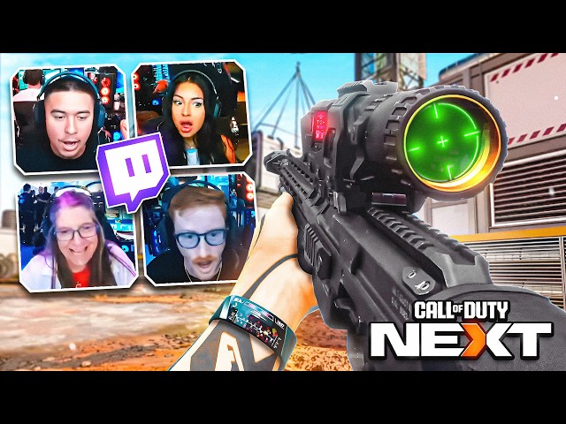 Killing Streamers with my Sniper on BLACK OPS 7!! (COD NEXT)