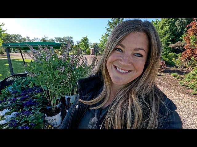Planting the Kitchen Flower Bed, 4 Full Sun Containers, Baptisia & Snapdragons! 🏡🌿🌸