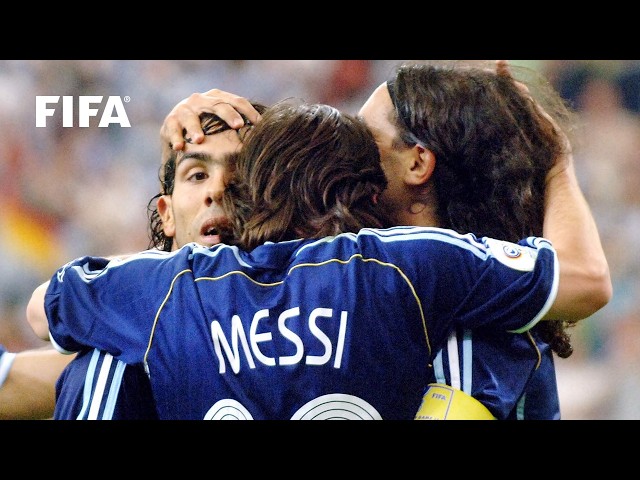 EXTENDED HIGHLIGHTS: Messi's First World Cup Goal | Argentina 6-0 Serbia and Montenegro