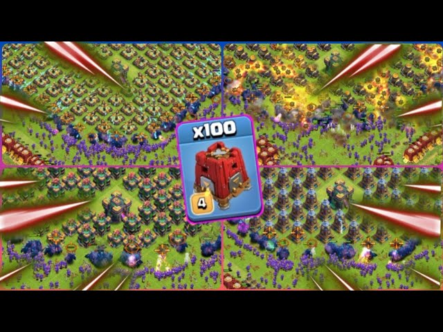 The ULTIMATE Power of SIEGE BARRACKS | #coc | COC Experiments
