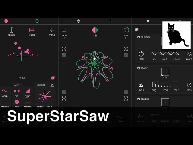 SuperStarSaw: Far beyond conventional supersaws!