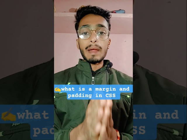 What Is Margin and Padding in CSS? 📦 #CSS #WebDevelopment #Coding #Shorts #Frontend