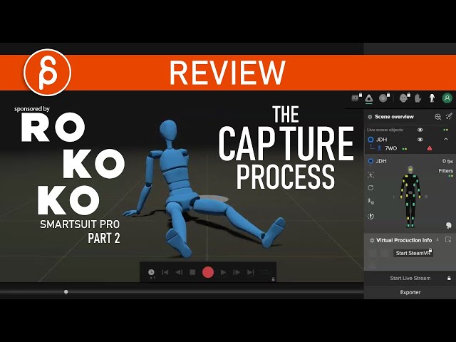 Motion Capture Process - Rokoko Smartsuit Pro (part 2)