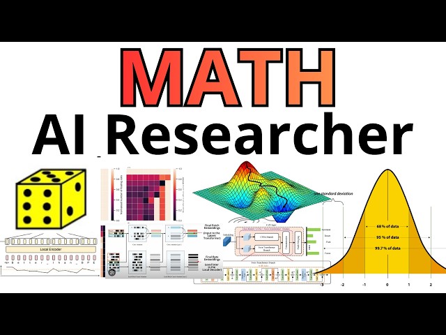 Math For AI Research - Full Course - Gradients, Matrices, Probabiliy, Functions - Step by Step