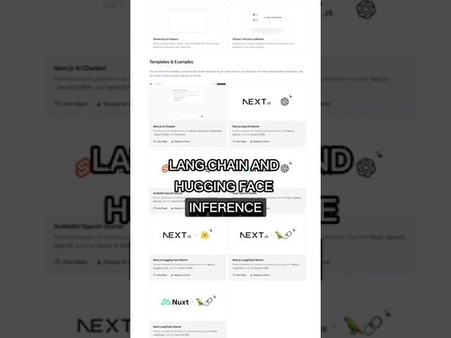 💻 The Vercel AI SDK  GitHub.#AIDevelopment #OpenSourceTech #ConversationalUI