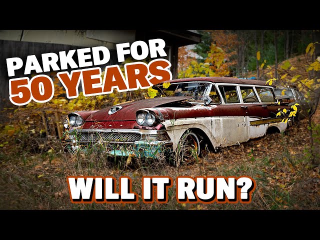 '58 Ford Parked Over 50 Years Ago: Will It Run?