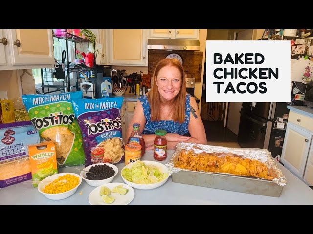 SIMPLE SUPPER SATURDAY: BAKED CHICKEN TACOS