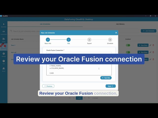 Schedule & Automate Oracle Fusion SQL Exports in Minutes (No Code Integration)
