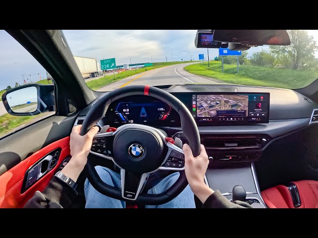 2026 BMW M3 Competition xDrive POV Test Drive
