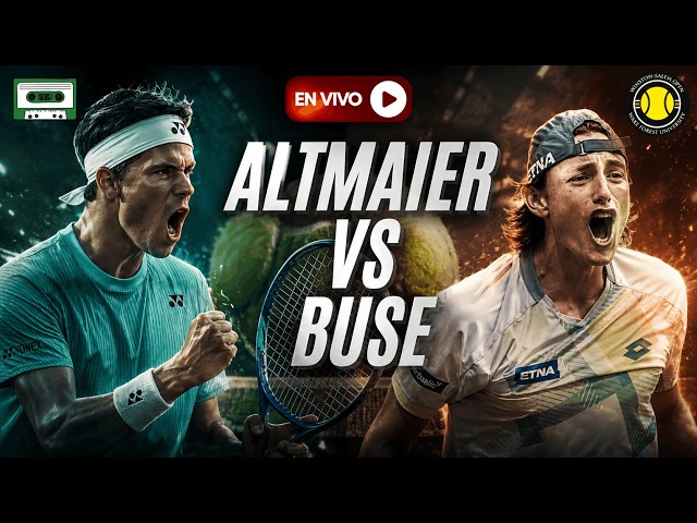 🔴 ALTMAIER vs BUSE EN VIVO: ¡A SEGUIR REMANDO! | ATP 250 WINSTON-SALEM
