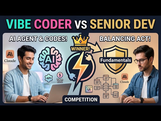 Vibe Coder vs Senior Dev
