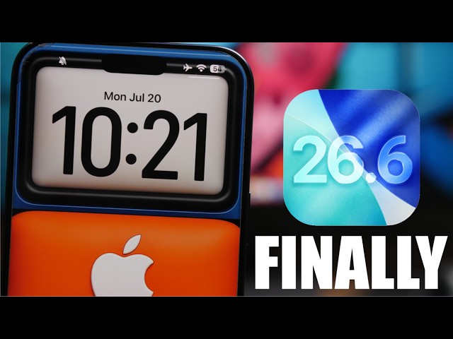 iOS 26.6 - Apple is FINALLY Doing it !