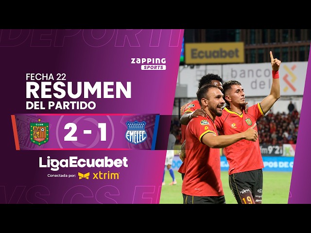 Dep. Cuenca 2 - 1 CS Emelec / Matchday 22 / Liga Ecuabet connected by Xtrim2026