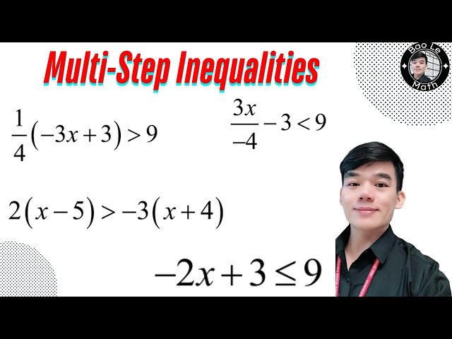 Multi-Step Inequalities Made EASY! | Step-by-Step Algebra 1