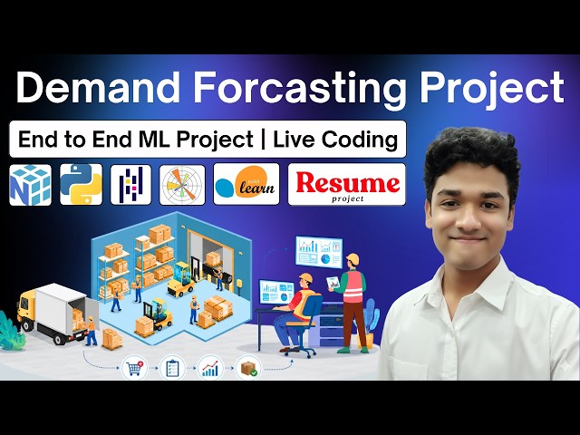 Demand Forcasting Prediction Using Machine Learning | End-to-End Python Project