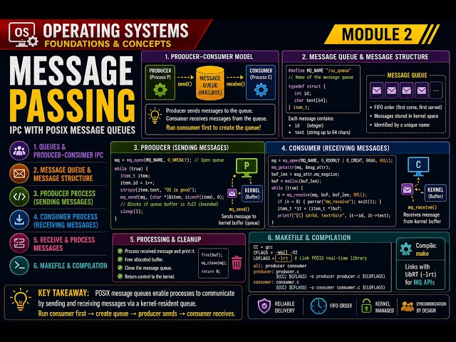 CSCI5605|Mod2-Vid6|Message Passing IPC - Coding Example