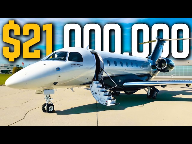 Inside Embraer’s $21 Million Praetor 600 – Speed, Range, Luxury!