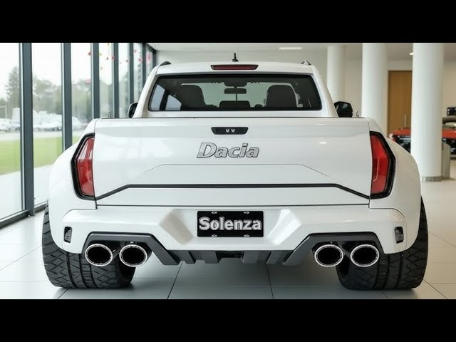 Dacia Solenza Pickup 2026 – The new budget pickup for work & everyday life | Robust & versatile