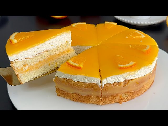 Stress-Free Orange Dessert: Simple, Elegant and Delicious 🍊😍