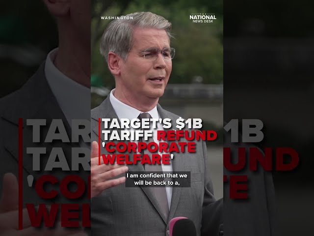 Bessent decries $1 BILLION tariff refund to Target: 'CORPORATE WELFARE'