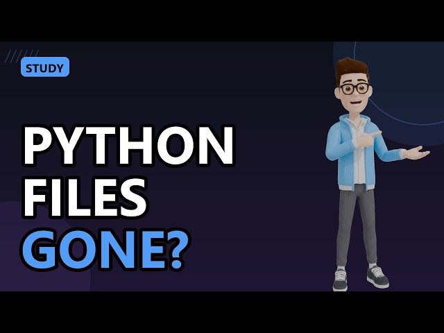Python File Handling: One Word (with) Saves Your Work