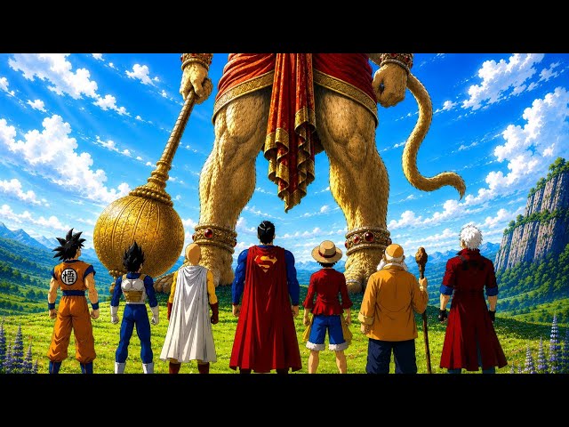 Saitama luffy superman Hanuman vs Multivers Full Fight | Animation Explainer|