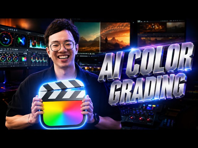 AI Color Grading Is Finally Here In Final Cut Pro
