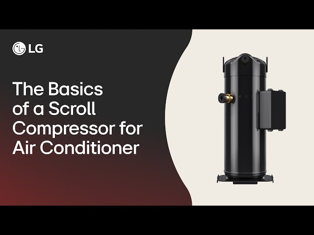 The Basics of a Scroll Compressor for Air Conditioner