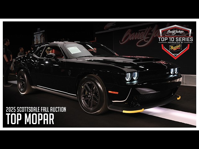 Top 10 MOPAR at Barrett-Jackson’s 2025 Scottsdale Fall Auction - BARRETT-JACKSON TOP 10