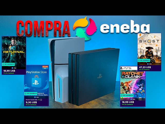 ¿Cómo COMPRAR JUEGOS de PS5 y PS4 BARATOS en ENEBA? | ¿Es Segura? ¿Valen la pena?