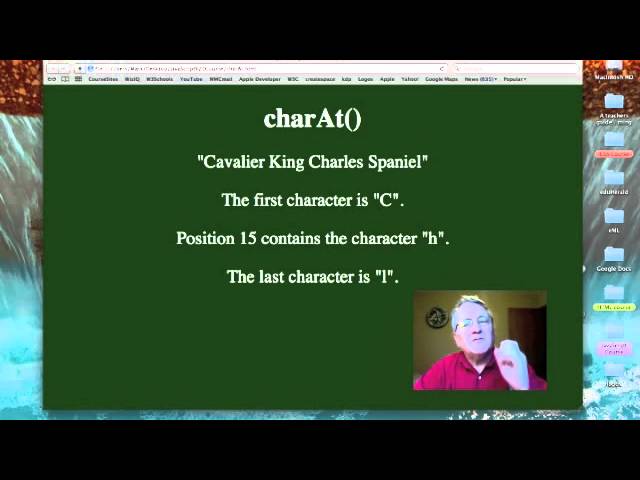 charAt()