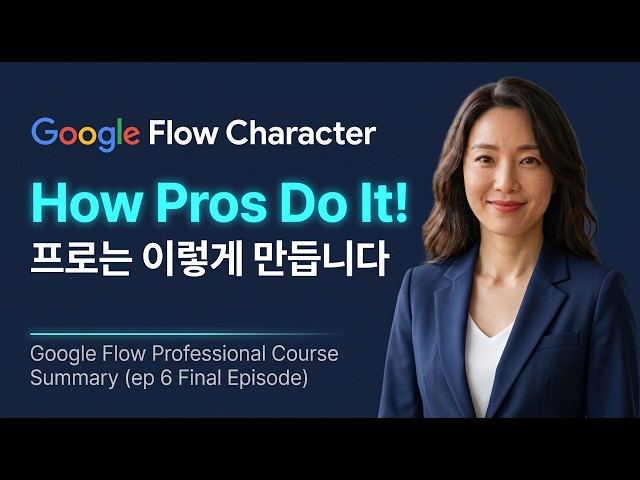 How Pros Do It! Google Flow Character Consistency & JSON Masterclass