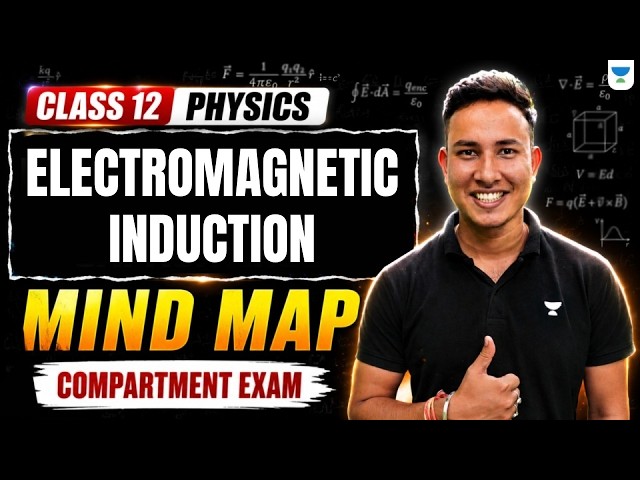 Electromagnetic Induction Mind Map | Class 12 Physics | Compartment Exam 2026 | Alok Sir