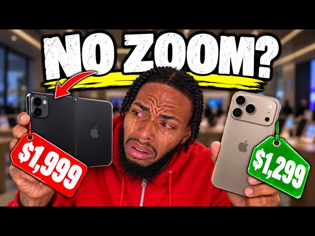 Everyone Pre-Ordering The iPhone Duo Doesn't Realize It's Missing What The $1,299 18 Pro Max Has