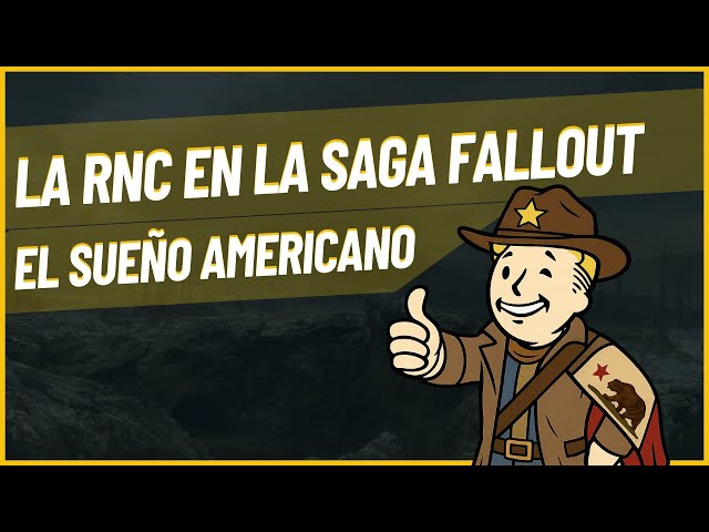 La RNC (NCR) en la SAGA FALLOUT: Expansión, Política y el SUEÑO AMERICANO