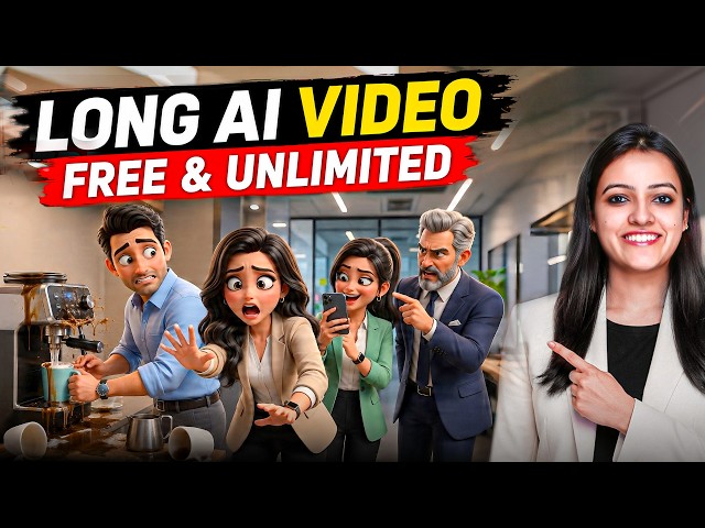 Make AI Videos FREE🔥Long 3D cartoon Animation + Voice ✨AI Video kaise banaye🔥AI Video Generator