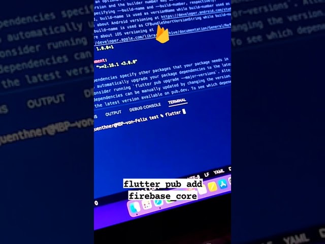 Get started with Flutter and Firebase🔥#flutter #firebase #flutterfire #tutorial #coding #software
