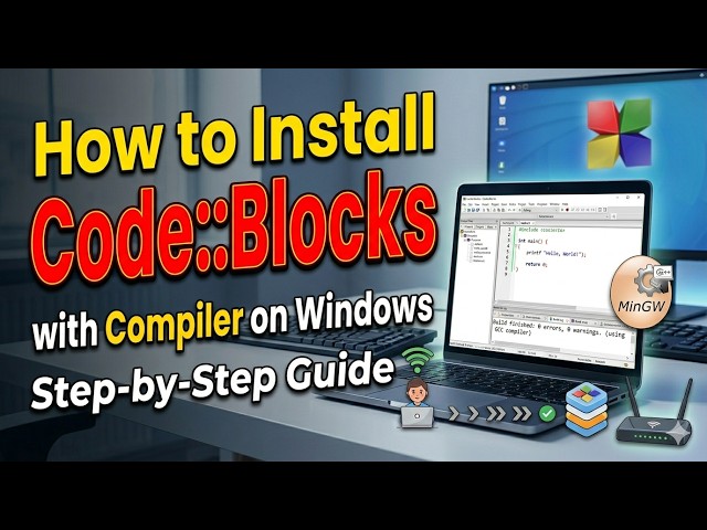 How to Install Code::Blocks with Compiler on Windows (Step-by-Step Guide)