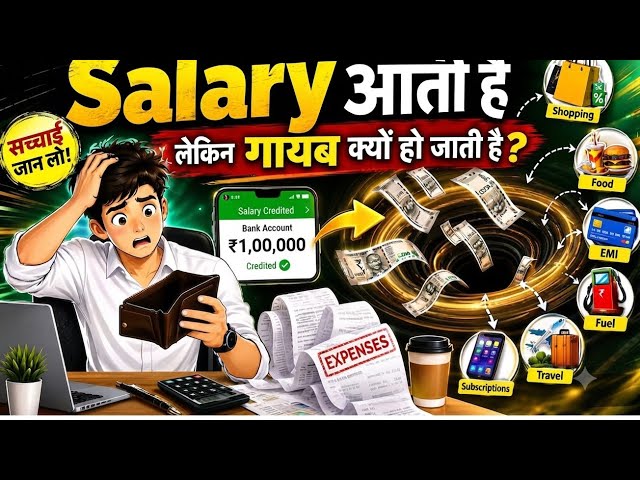 “सैलरी आते ही पैसा कहाँ चला जाता है? | 5 Money Rules जो आपकी Financial Life बदल देंगे”