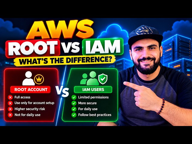 AWS Root User vs IAM User Explained | AWS Security for Beginners