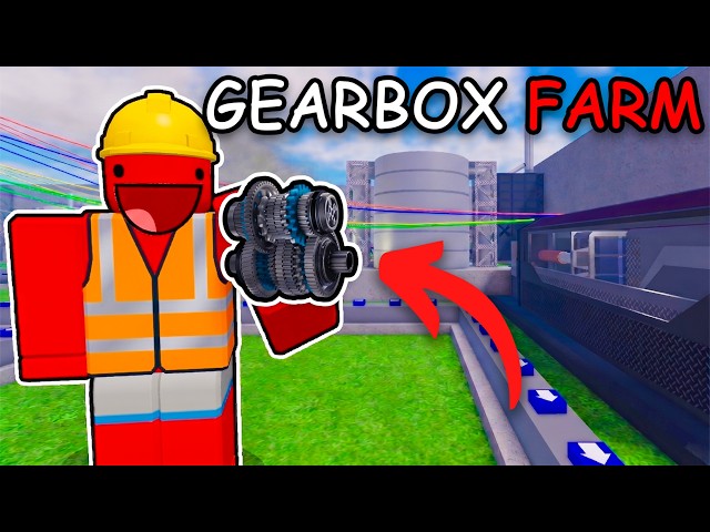 Crafting GEARBOXES in INDUSTRIALIST Roblox...