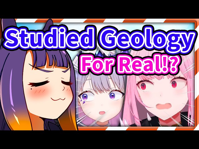 Ina Suddenly Reveals She Studied Geology 【HololiveEN】