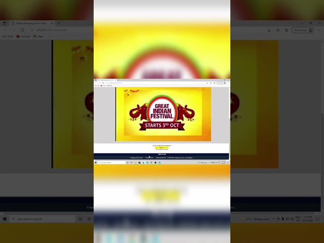 Amazon Clone made with HTML and CSS | Easy clone project