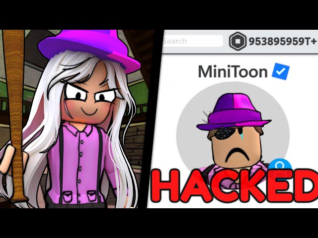 I stole MINITOONS account to play PIGGY...