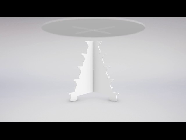 The Smart Baker - New! 2 in 1 Cupcake Tower - Assembly